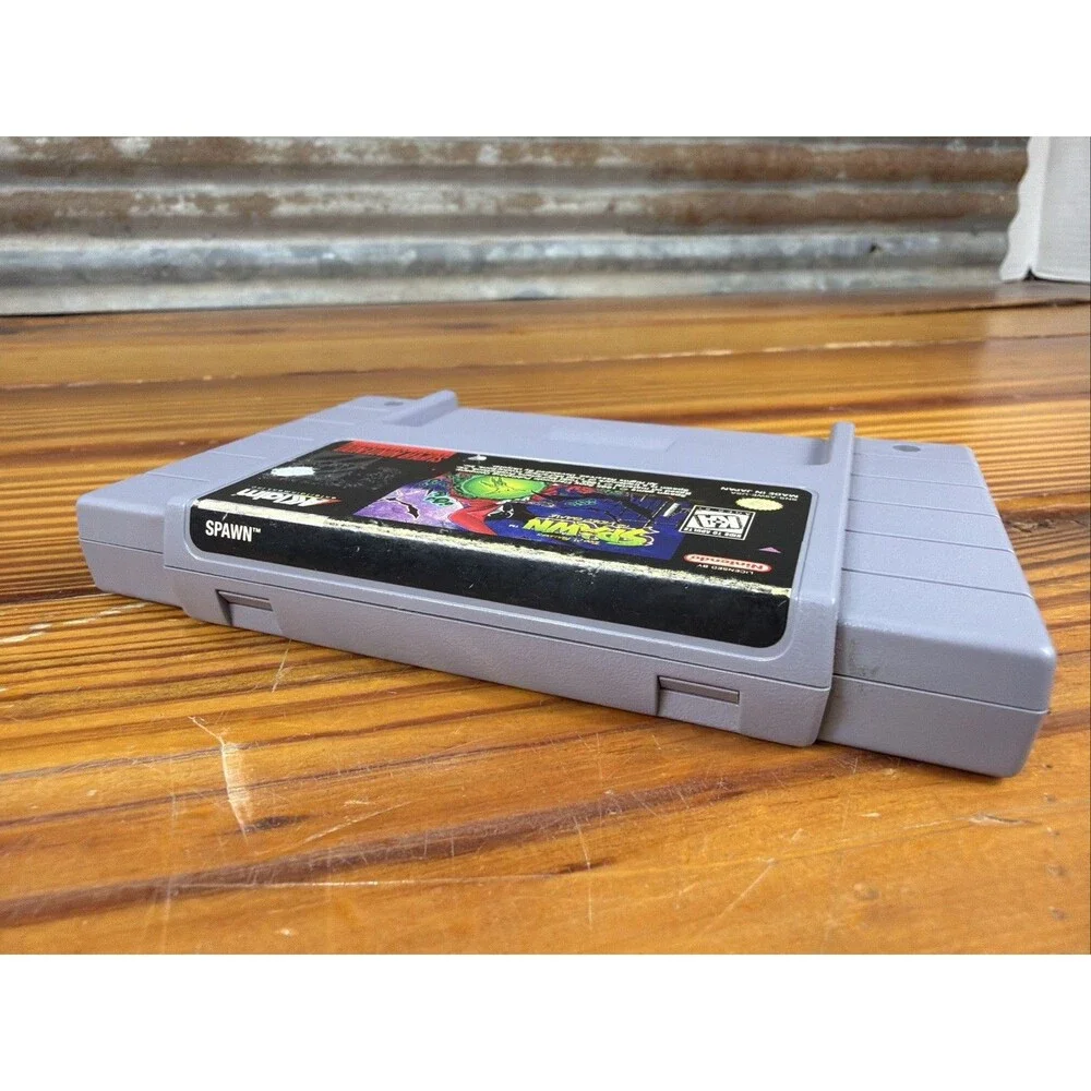 Todd McFarlane's Spawn: The Video Game Super Nintendo Tested & Working